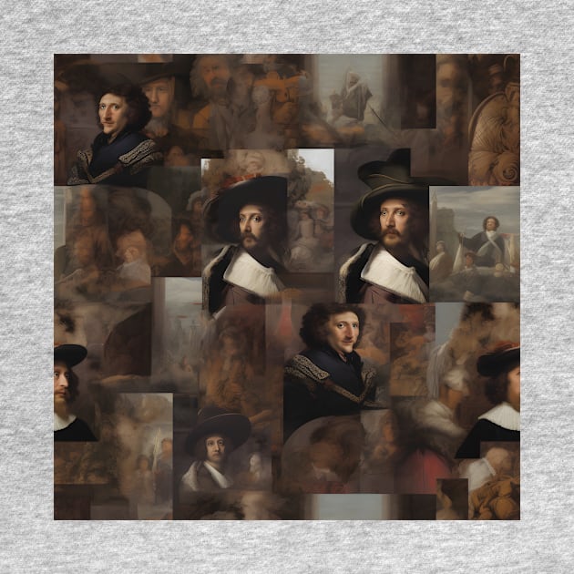 Rembrandt Paintings Mashup by Grassroots Green